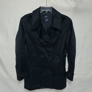 GAP Men's Classic Black Pea Coat